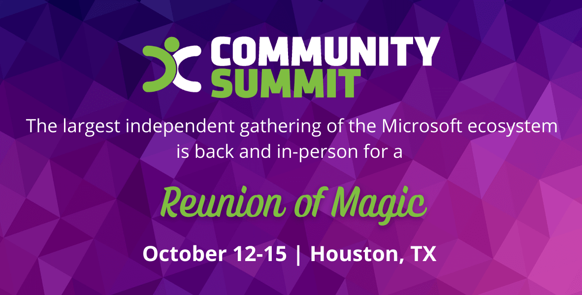 We’re Back! Summit NA 2021